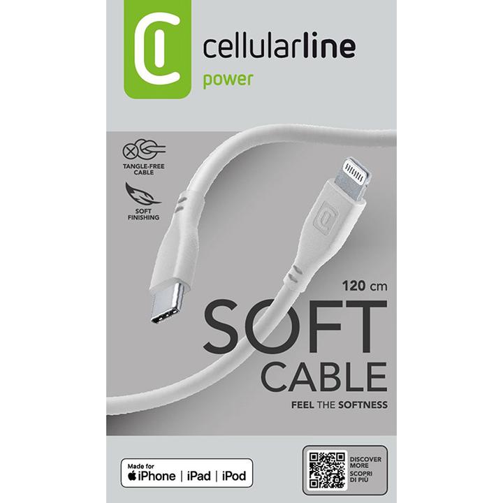 Produktbild Cellularline Weich 1,2 m Grau (1.20 m, USB 3.2 Gen 2)