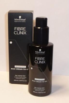 Actual product image Schwarzkopf Fibre CliniBonding Rich Cream-To-Oil (100 ml)