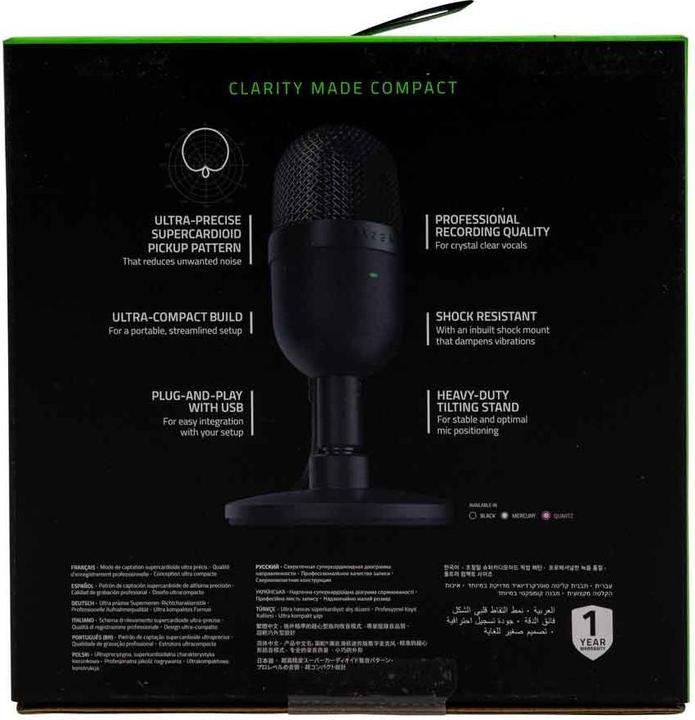 Image du produit Razer Seiren Mini