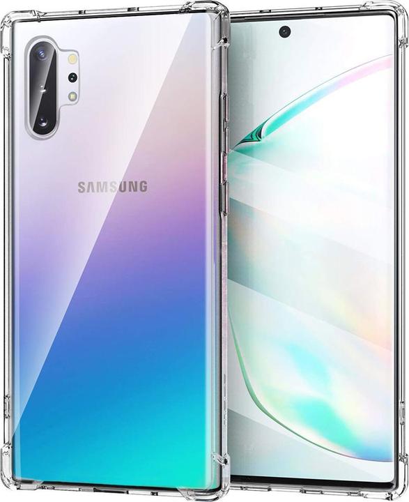 Actual product image Techsuit - Shockproof Clear Silicone - Samsung Galaxy Note 10 Plus 4G / Note 10 Plus 5G - Clear (Samsung Galaxy Note 10 Plus, Samsung Galaxy Note 10 5G)