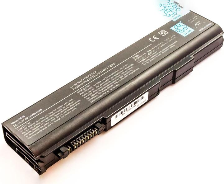 Immagine prodotto AGI Accumulatore compatibile con Toshiba Tecra S11-11H - Accumulatore - 4.400 mAh (4400 mAh)