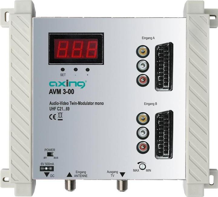Actual product image Axing AV M 3 00 TWIN Modulator