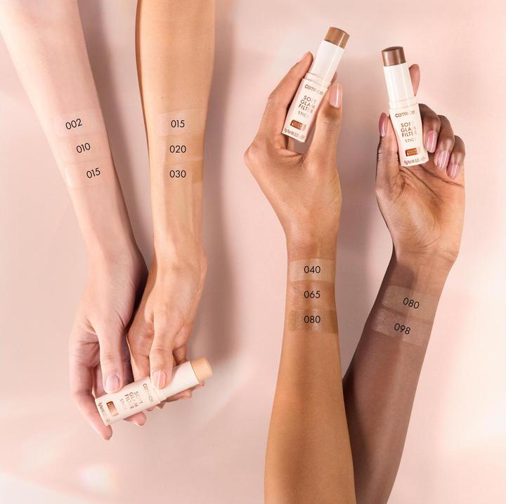 Actual product image Catrice Soft Glam Filter Stick Base No. 098 Nude Softening Radiant (098, Deep)