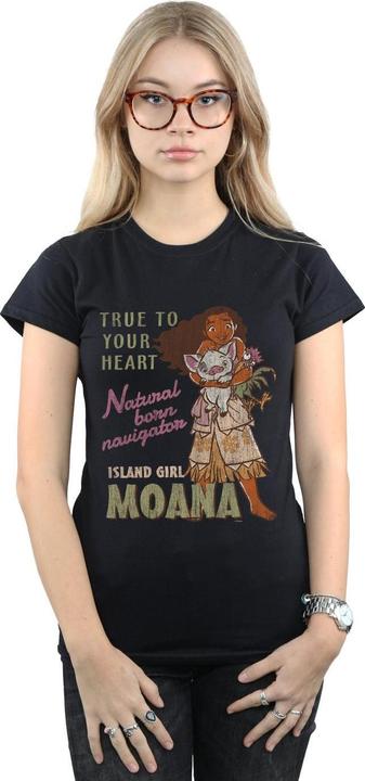 Immagine prodotto Disney Moana Natural Born Navigator Maglietta Donna (L)