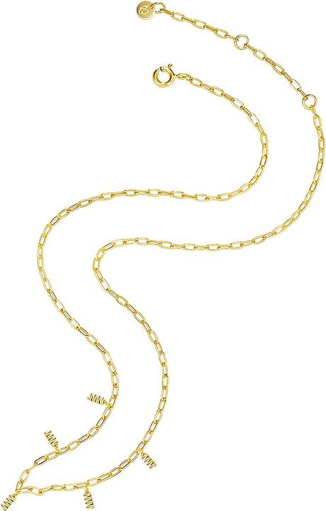 Produktbild Glanzstücke München Damen Sterling Silber gelbgold 40,0 cm Basiskette + 5,0 cm Verlängerung - 28419 (Sterling Silber, 40 - 45 cm)