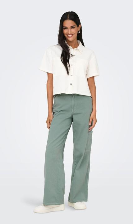 Actual product image JdY Wide leg cut High waist trousers Cargo trousers (M)
