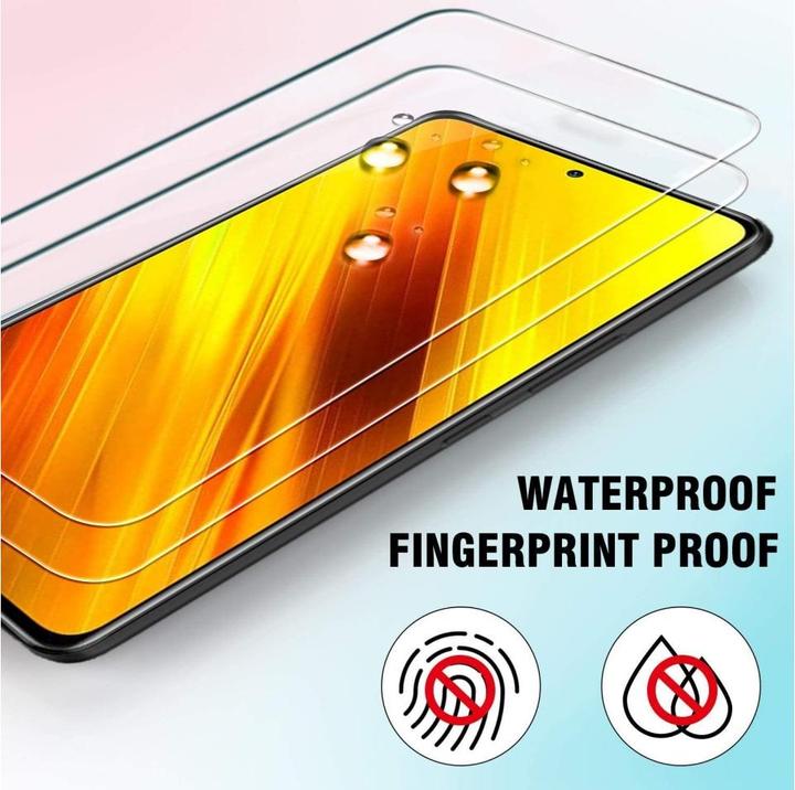 Produktbild Screenguard Xiaomi Poco X3 Panzerglas Schutzfolie Case Friendly Design (1 Stück, Xiaomi Poco X3)