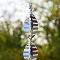 Kögler Windspiel, Stäbchen-Spirale, silber, 51cm, Twister