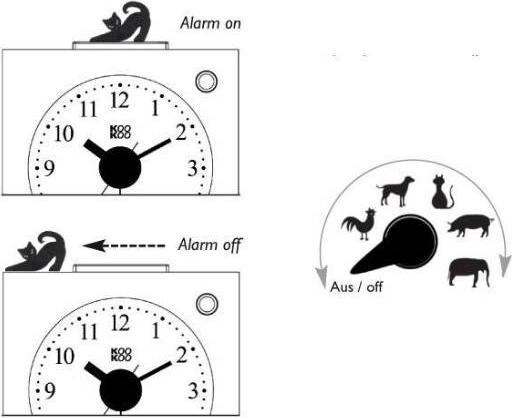 Actual product image KooKoo Kids Alarm