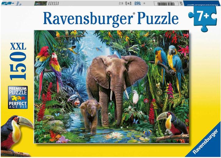 Image du produit Ravensburger Les éléphants dans la jungle (150 pièces)
