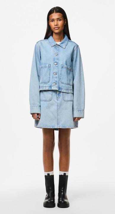 Produktbild Pieces PCSKY HW MINI Jeansrock (S)