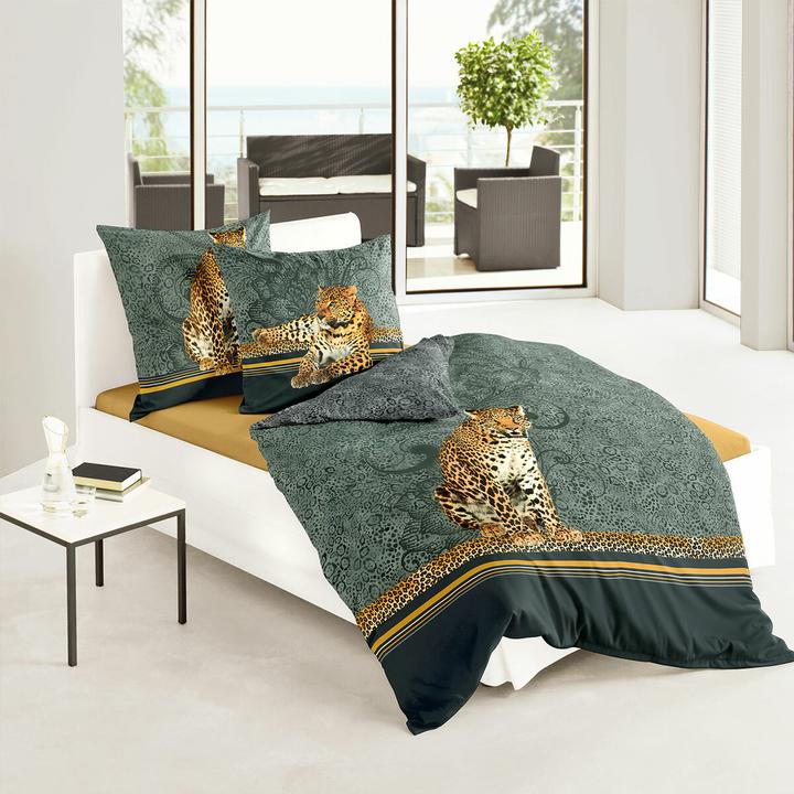 Produktbild Traumschlaf Leopard (Bettwäsche Set, 135x200 cm + 80x80 cm)