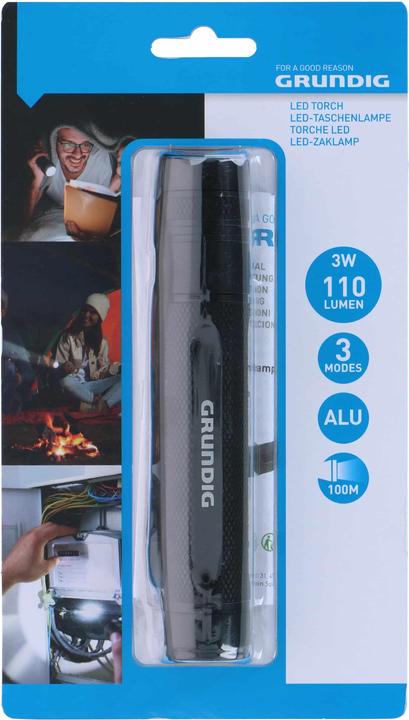 Actual product image Grundig Torch LED 3W 110 lumen (2.70 cm, 110 lm)