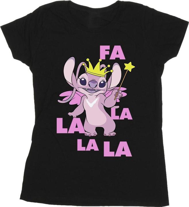 Produktbild Disney Lilo & Stitch Angel Fa La La TShirt (L)