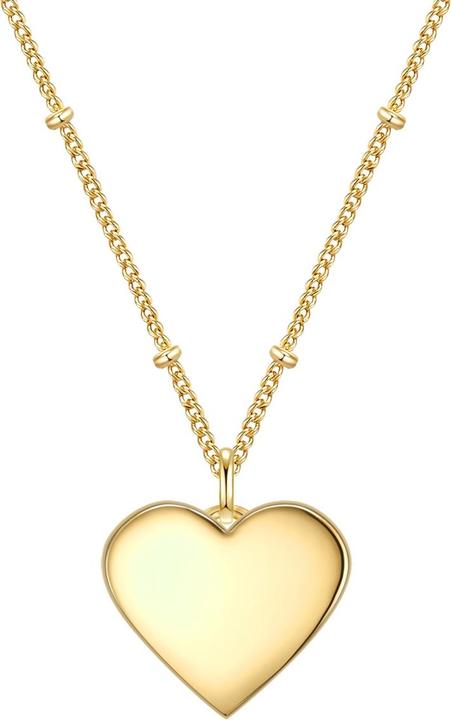 Eastside Damen Herz Edelstahl gelbgold 40,0 cm Basiskette + 5,0 cm Verlängerung - 29734 (Edelstahl, 40 - 45 cm)