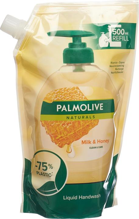 Actual product image Palmolive Naturals Milk & Honey (Liquid soap, 500 ml)
