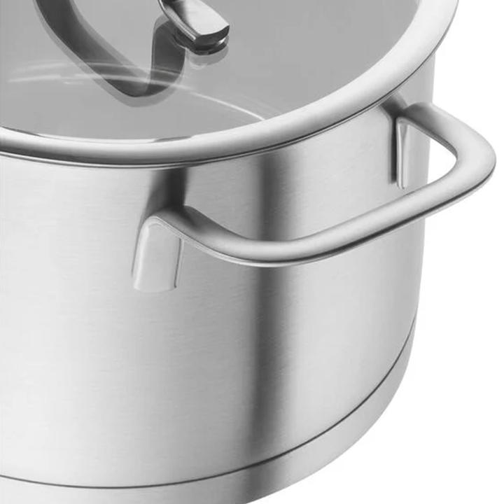 Produktbild Zwilling 1009154 TrueFlow Kochtopfset (24 cm, Pfannenset + Topfset, Edelstahl)