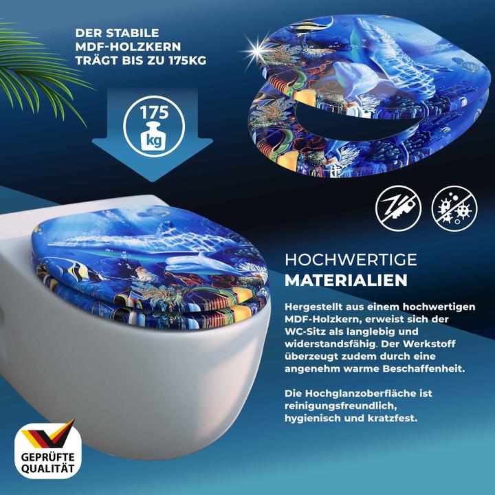 Image du produit Casaria Couvercle de toilette