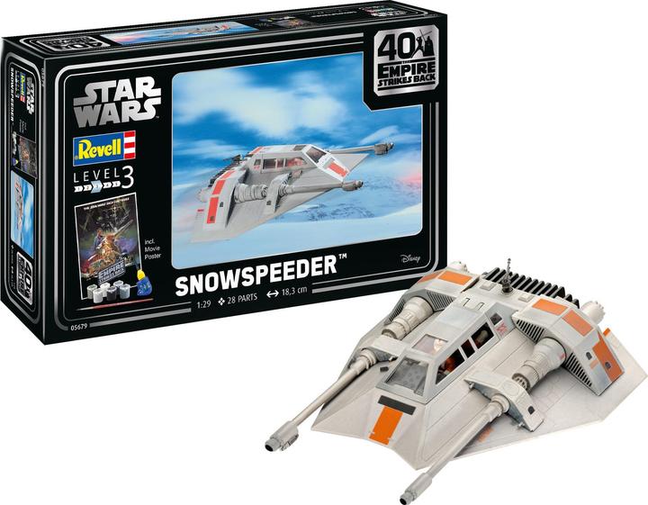 Immagine prodotto Revell 05679 Star Wars Snowspeeder 40° Anniversario Kit Fantascienza 1:29