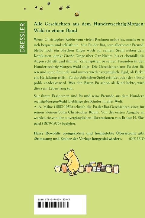 Image du produit Pu der Bär (Allemand, Alan Alexander Milne, Ernest H. Shepard, Harry Rowohlt, 2009)