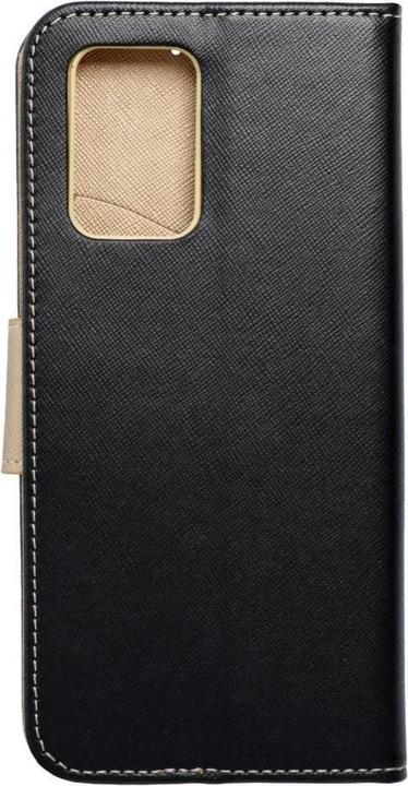 Actual product image Fancy Book Book case OEM for XIAOMI Redmi 10 black / gold (Xiaomi Redmi 10)