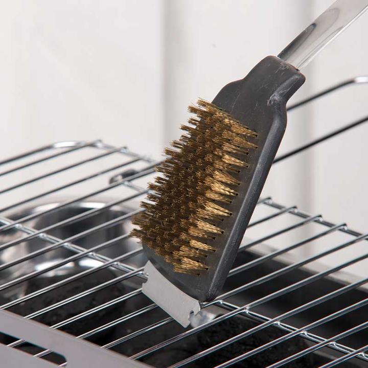 Actual product image BBQ Collection Cleaning Brush 2 in 1 (45 cm)