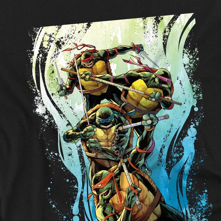 Produktbild Teenage Mutant NT Cool Rainbow Warriors TShirt (XL)