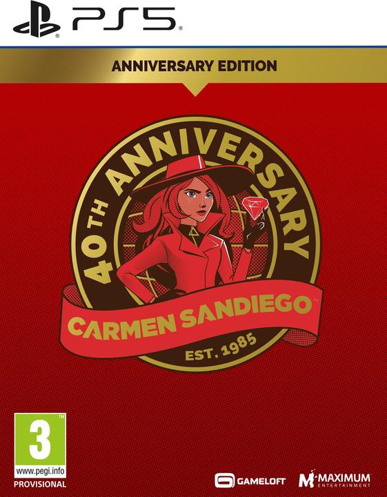 Actual product image Maximum Games Carmen Sandiego 40th Anniversary Edition (PS5)