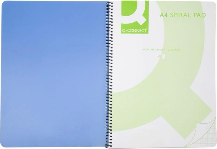 Produktbild Q-Connect Spiralheft (A4, Kariert, Harter Einband)