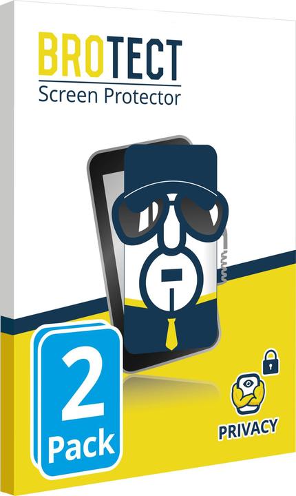 Actual product image BROTECT Anti-spy privacy film Blue light protection film (2 Piece, Galaxy Tab Active 3)