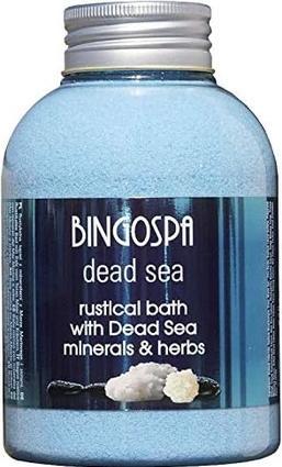 BingoSpa Totes Meer Rustikales Bad mit Totes Meer Salz, Badeschaum zur Hydratation und Regeneration der Haut (Badesalz)