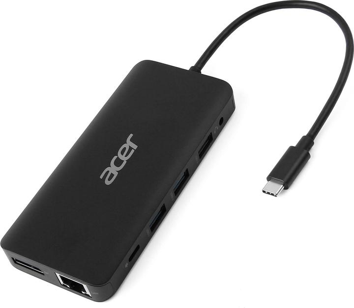 Immagine prodotto Acer Dongle USB Tipo-C 12-in-1-Nero (USB-C, 12 Porti)