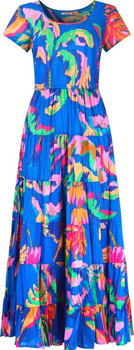 Joe Browns Tropical Print Crinkle Cotton Dress