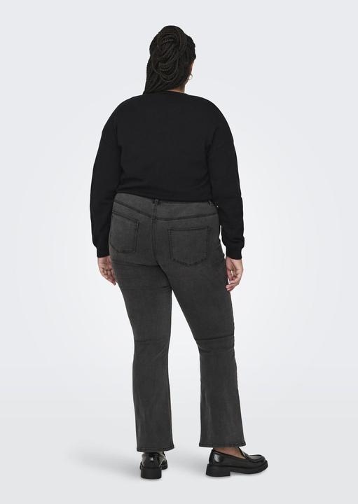 Image du produit Only CARALLY Hohe Taille Ausgestellt Jeans Flared fit jeans (46)