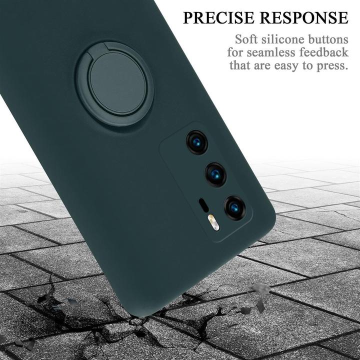 Image du produit Cadorabo TPU Liquid Ring Silicone Case Cover (Huawei P40)