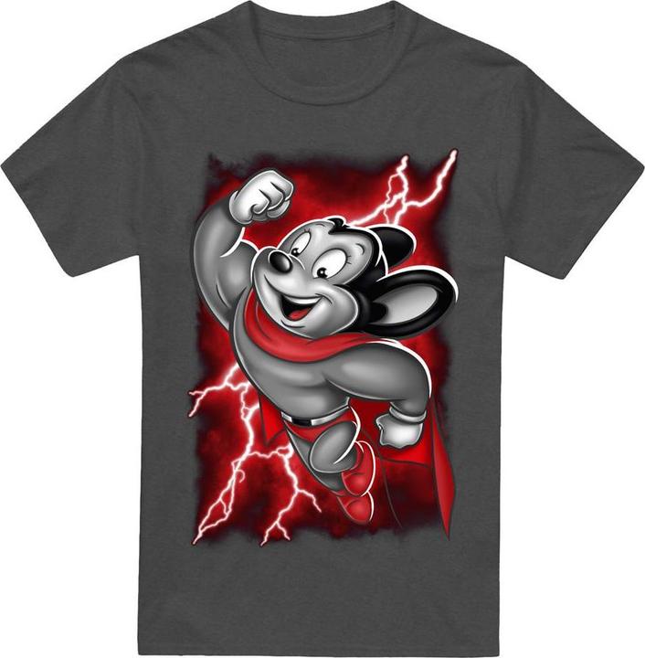 Actual product image Fruit of the Loom Unisex Adult Mighty Storm T-Shirt (S)
