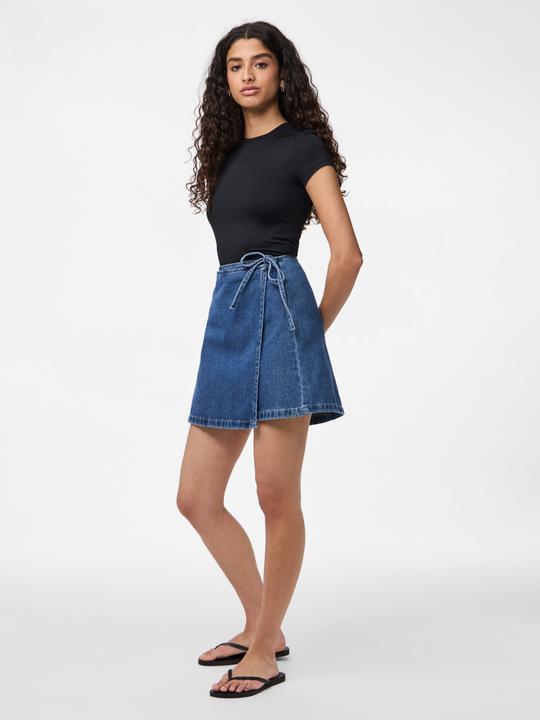Produktbild Pieces PCFIBBO HW WICKEL JEANS Minirock (L)