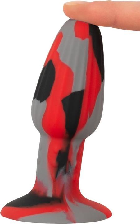 Actual product image Anos Triple Colour Butt Plug
