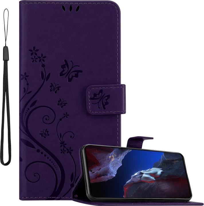 Floral violet foncé