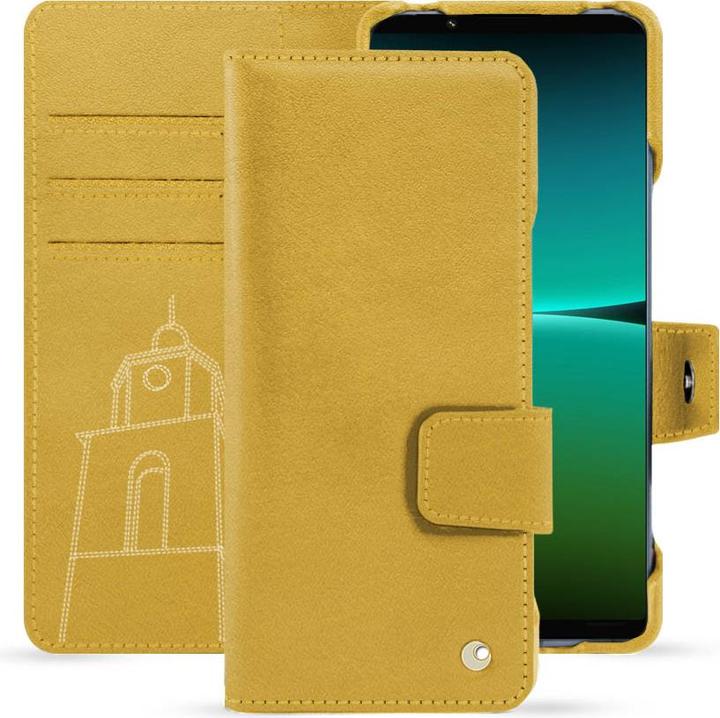 Actual product image Noreve Leather wallet with horizontal flap (Sony Xperia 5 IV)