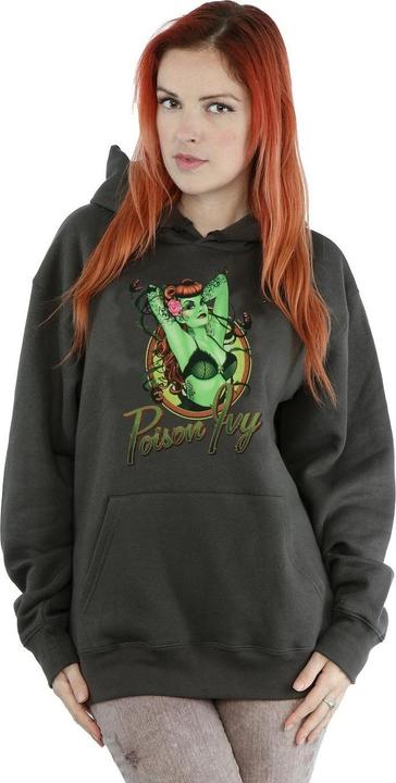 Immagine prodotto Universal Textiles Felpa con Cappuccio Poison Ivy Distintivo Donna (XS)
