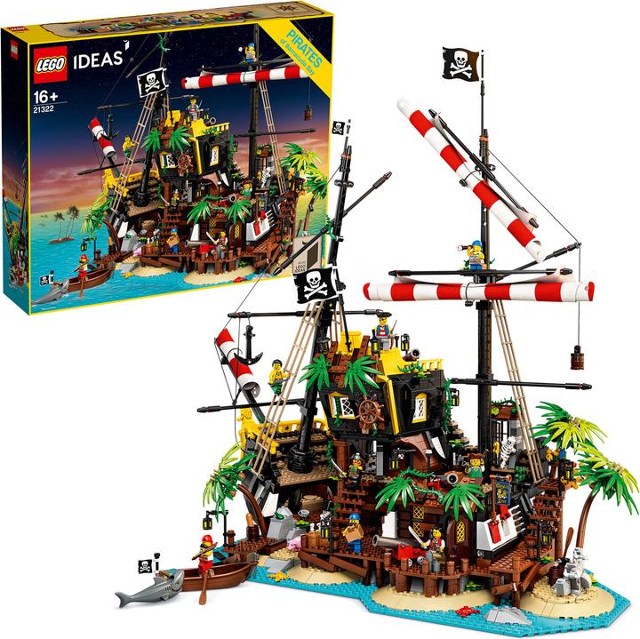 Actual product image LEGO Pirates of Barracuda Bay (21322, LEGO Ideas)