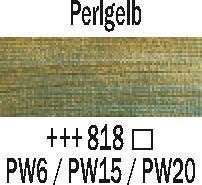 Produktbild Amsterdam Acrylfarbe Standard Series 818 (Perlgelb, 120 ml)