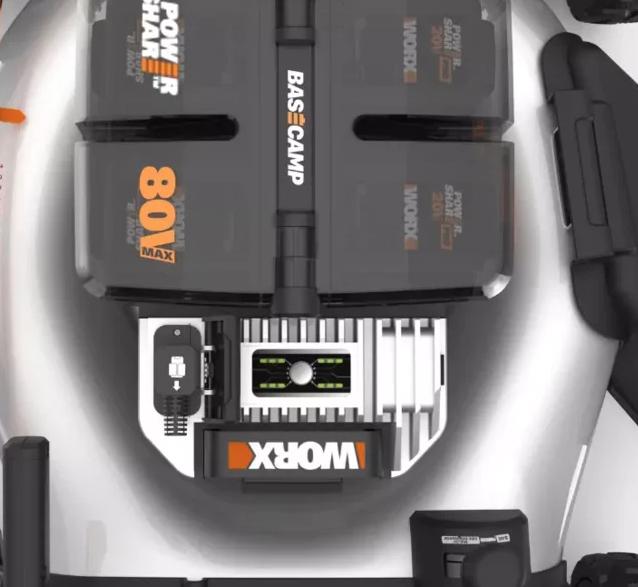 Produktbild Worx AkkuRasenmäher80V 4Ah (Akkubetrieb)