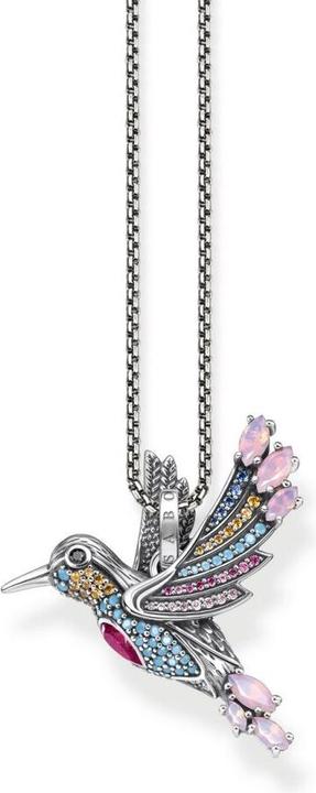 Produktbild Thomas Sabo Anhänger bunter Kolibri silber (Geschwärzt, 925 Sterlingsilber)