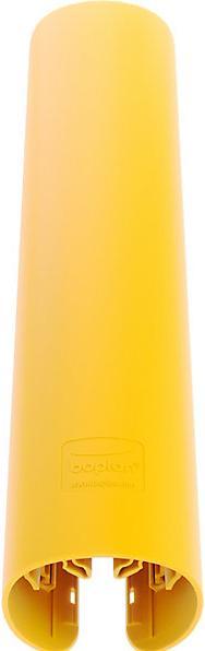 Boplan Shelf unit end protection, HxWxD 600 x 150 x 146 mm, yellow.