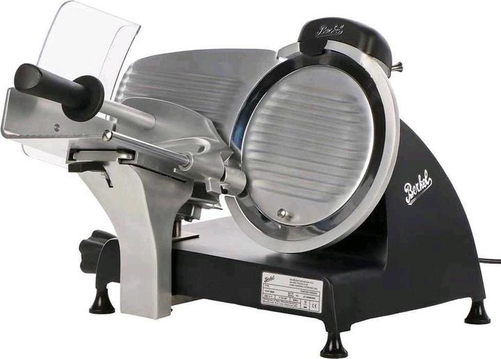 Berkel Affettatrice Red Line 250 nera opaca con lama in acciaio da 250 mm