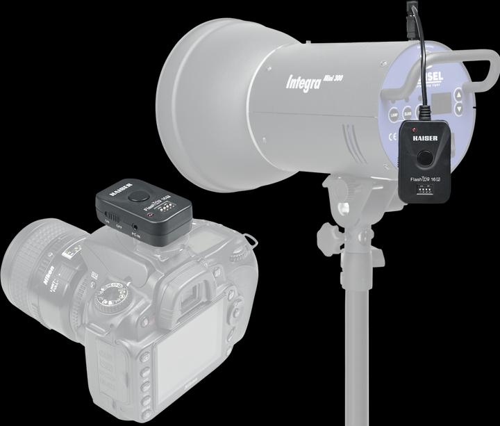 Actual product image Kaiser Fototechnik FlashTrig 16 Set Wireless Studio Flash Trigger (Funk)