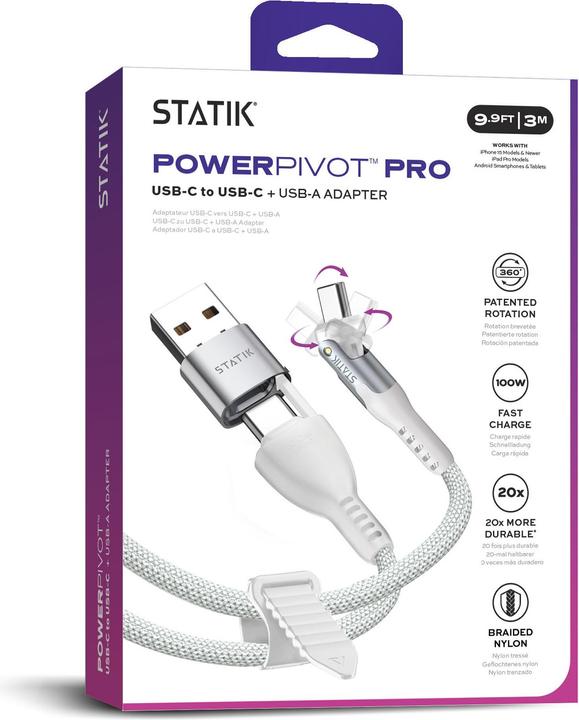 Produktbild Statik POWER PIVOT PRO - Kabel (3 m)
