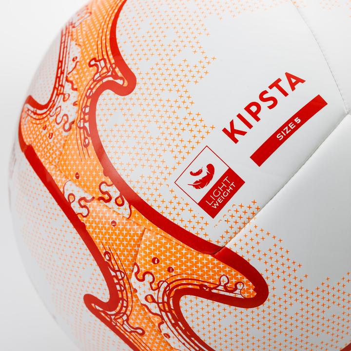 Actual product image Kipsta Beachsoccer Hybridball Light size 5 - white/orange
